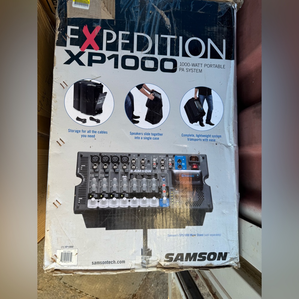 Samson Expedition XP1000 Portable PA System